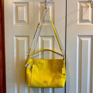 Coach  New Yellow Crossbody